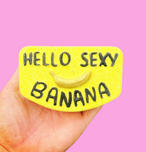 Load image into Gallery viewer, Set Of 3 Hello Sexy Banana Very Good Very Nice Bath Bombs