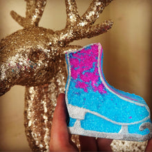 Load image into Gallery viewer, Ice skate Christmas Bath Bomb