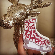 Load image into Gallery viewer, Ice skate Christmas Bath Bomb