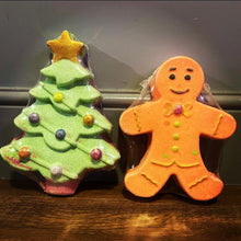 Load image into Gallery viewer, Super Large Gingerbread Man Bath Bomb
