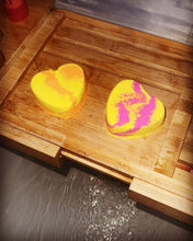 Load image into Gallery viewer, Funky Heart Bath Bomb