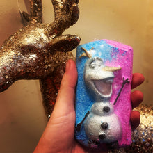 Load image into Gallery viewer, Waving Snowman Christmas Bath Bomb