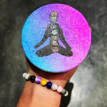 Load image into Gallery viewer, Chakra Bathbomb and Bracelet

