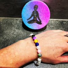 Load image into Gallery viewer, Chakra Bathbomb and Bracelet

