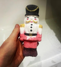 Load image into Gallery viewer, Christmas nutcracker bath bomb
