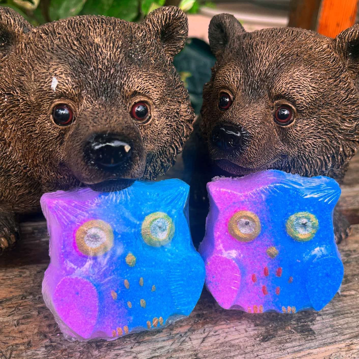 Baby owl bath bomb