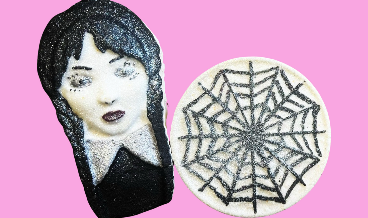 Girl and Web Bath Bombs buy as a set of seperately