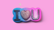 Load image into Gallery viewer, I love you bath bomb
