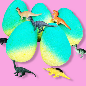 Hidden Dinosaur Toy Egg Bath Bomb