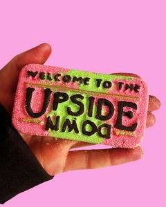The upside down bath bomb
