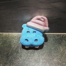 Load image into Gallery viewer, Christmas hippo bath bomb
