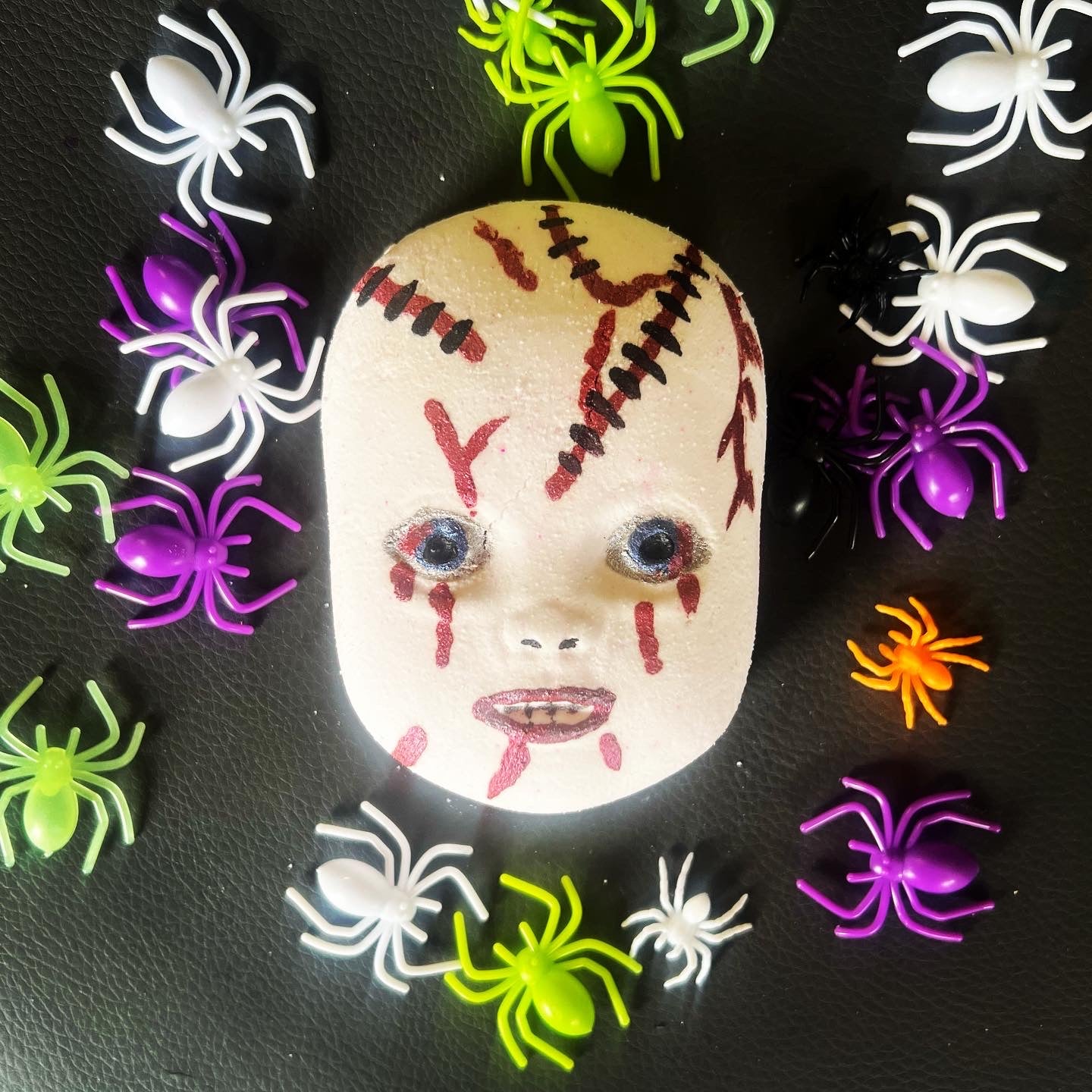 Scary China Doll Face Bath Bomb