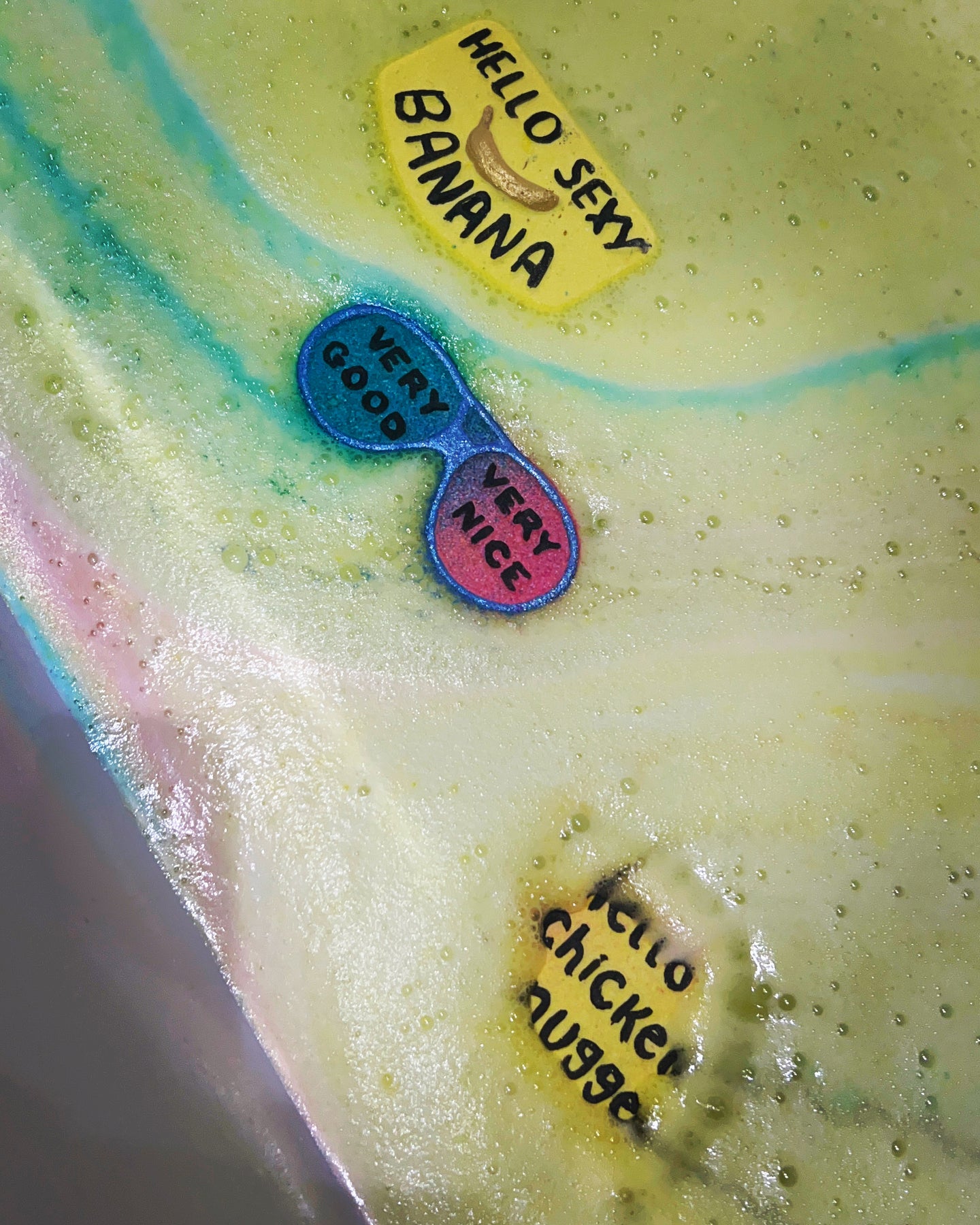 Set Of 3 Hello Sexy Banana Very Good Very Nice Bath Bombs